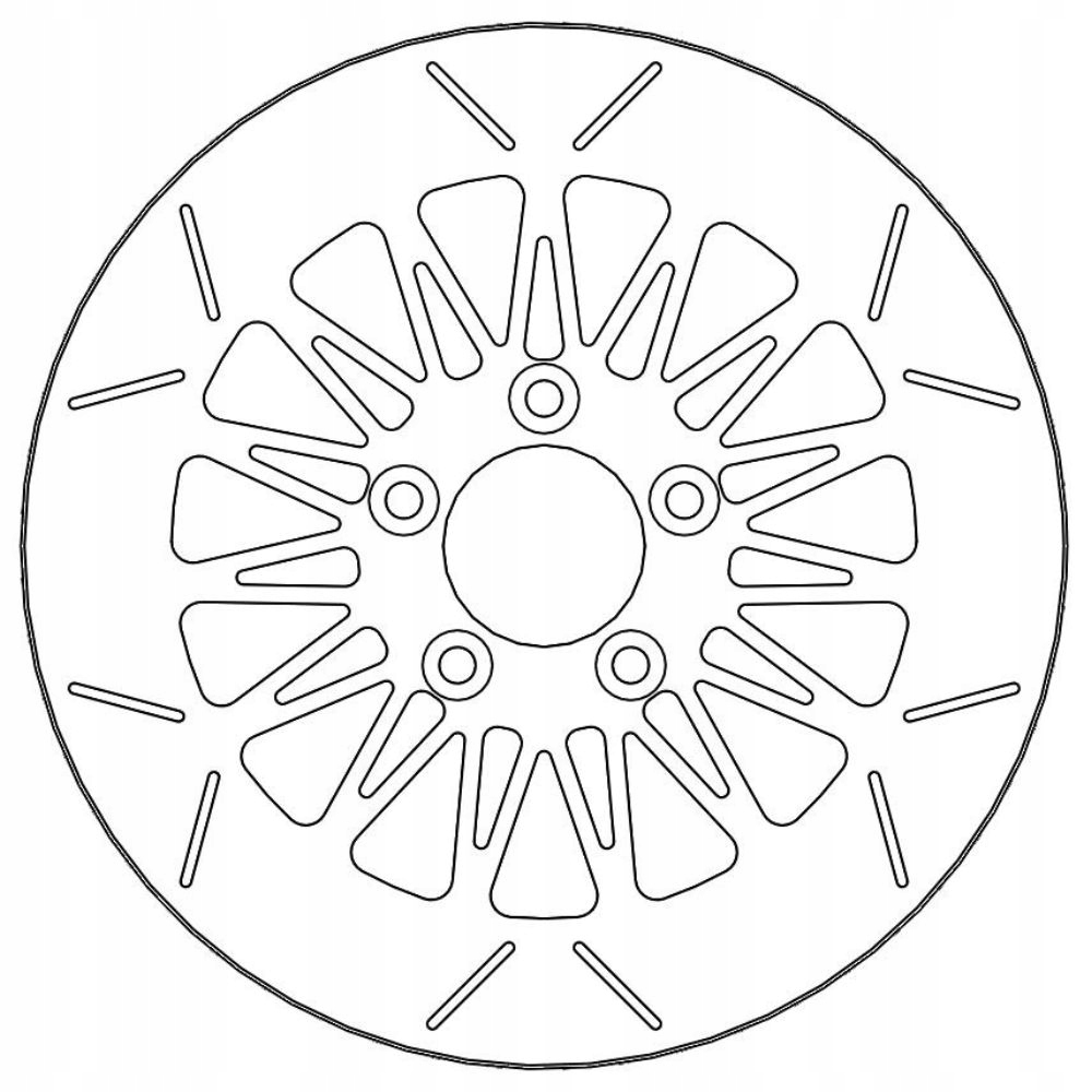 110636 - ПЕРЕДНИЙ ТОРМОЗНОЙ ДИСК HARLEY-DAVIDSON FLHTI 88