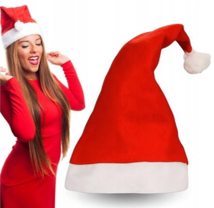 Рождественский карнавальный костюм Санта-Клауса с помпоном