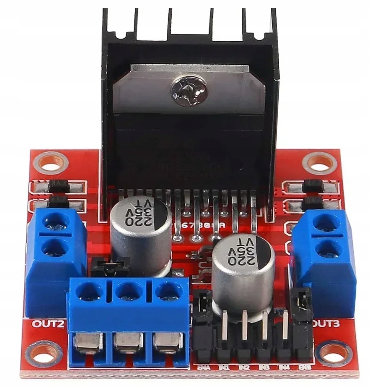 Sterownik chn Moduł sterownika silnika krokowego L298N ARDUINO