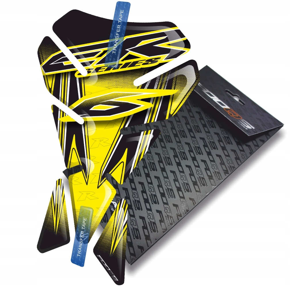 Tank-pad V1 od firmy Fooqs pro Kawasaki ER-6-f-n Žlutý