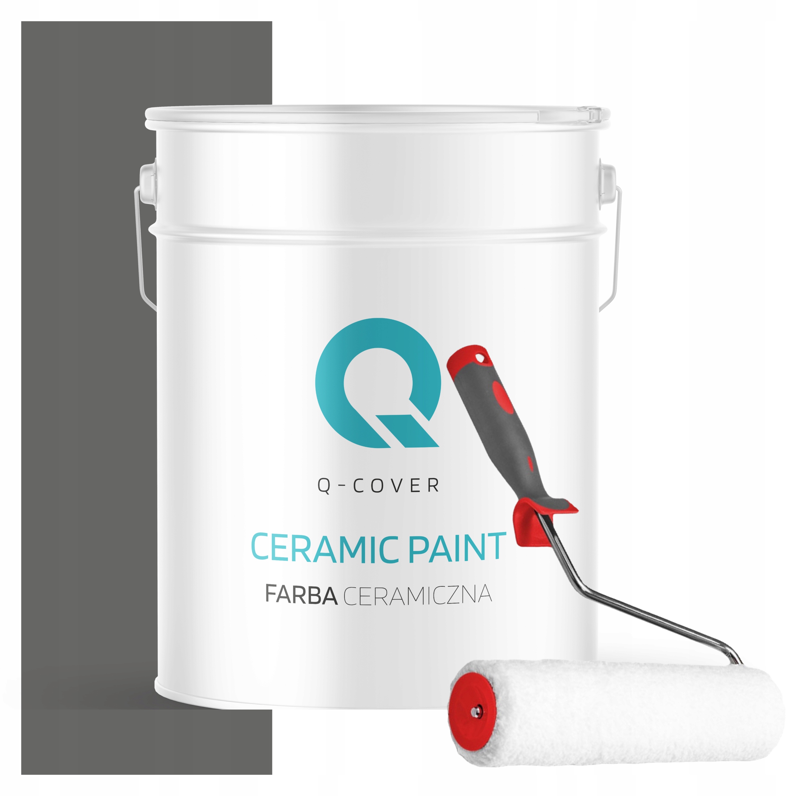 Grafitová Keramická Farba Na Stenu H1213 10L Mat Poľský Výrobca Valček