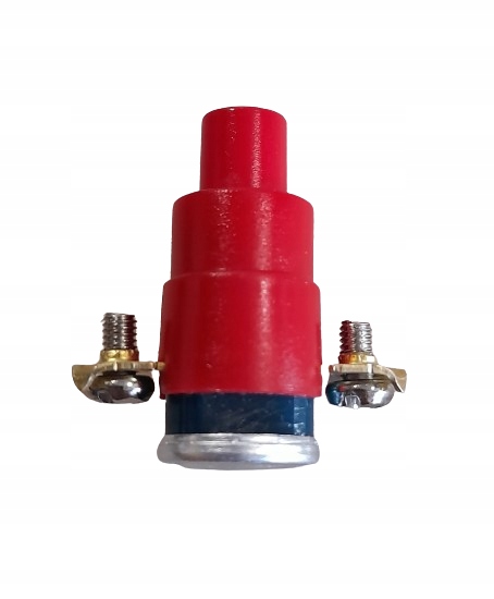 Bezpiecznik termiczny 230V gwintowany z wkrętami 3,5x6 KP4