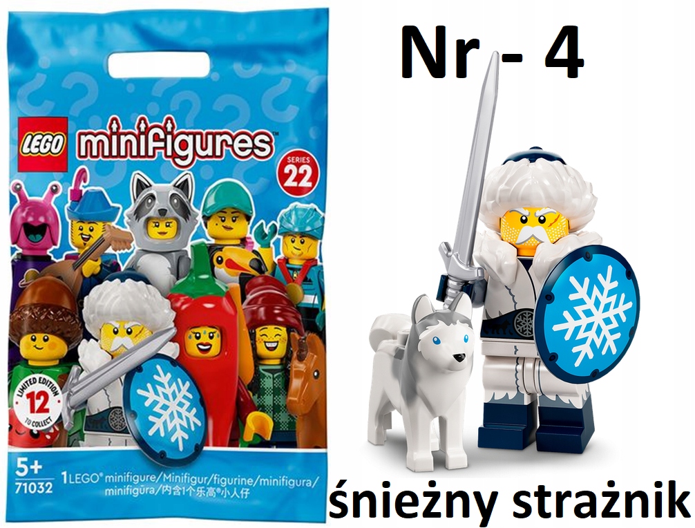 

Lego 71032 Minifigures Śnieżny Strażnik Nr 4