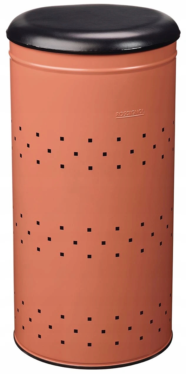 Kôš na bielizeň s vekom Rossignol Lina 701032, 45 L, koralový, Ral 3022