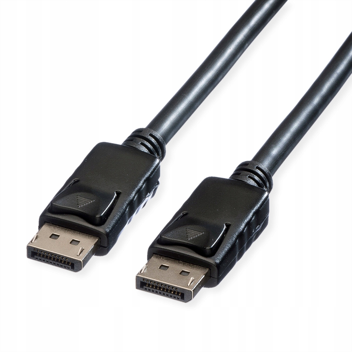 

Kabel przewód DisplayPort Dp-dp M/M czarny 10m