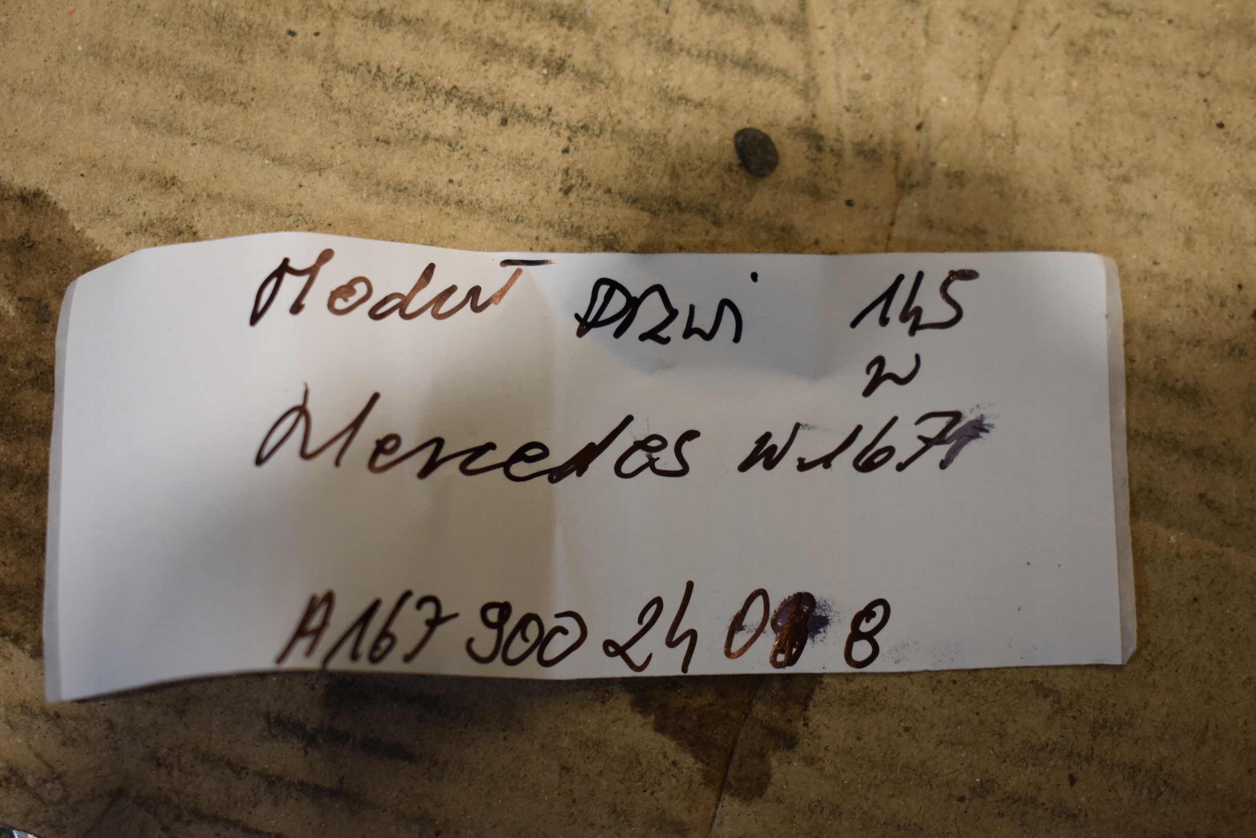 IDEALNY module door MERCEDES W167 1