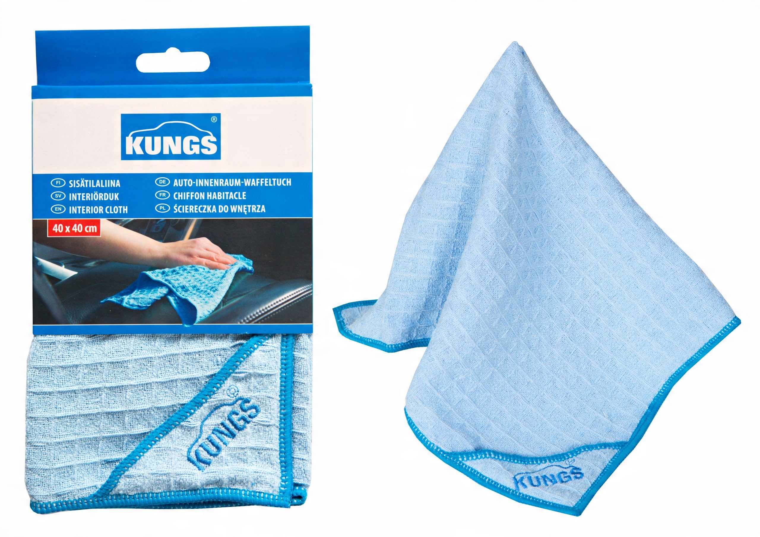 

Ściereczka Z Mikrofibry do Wnętrza samochodu Kungs