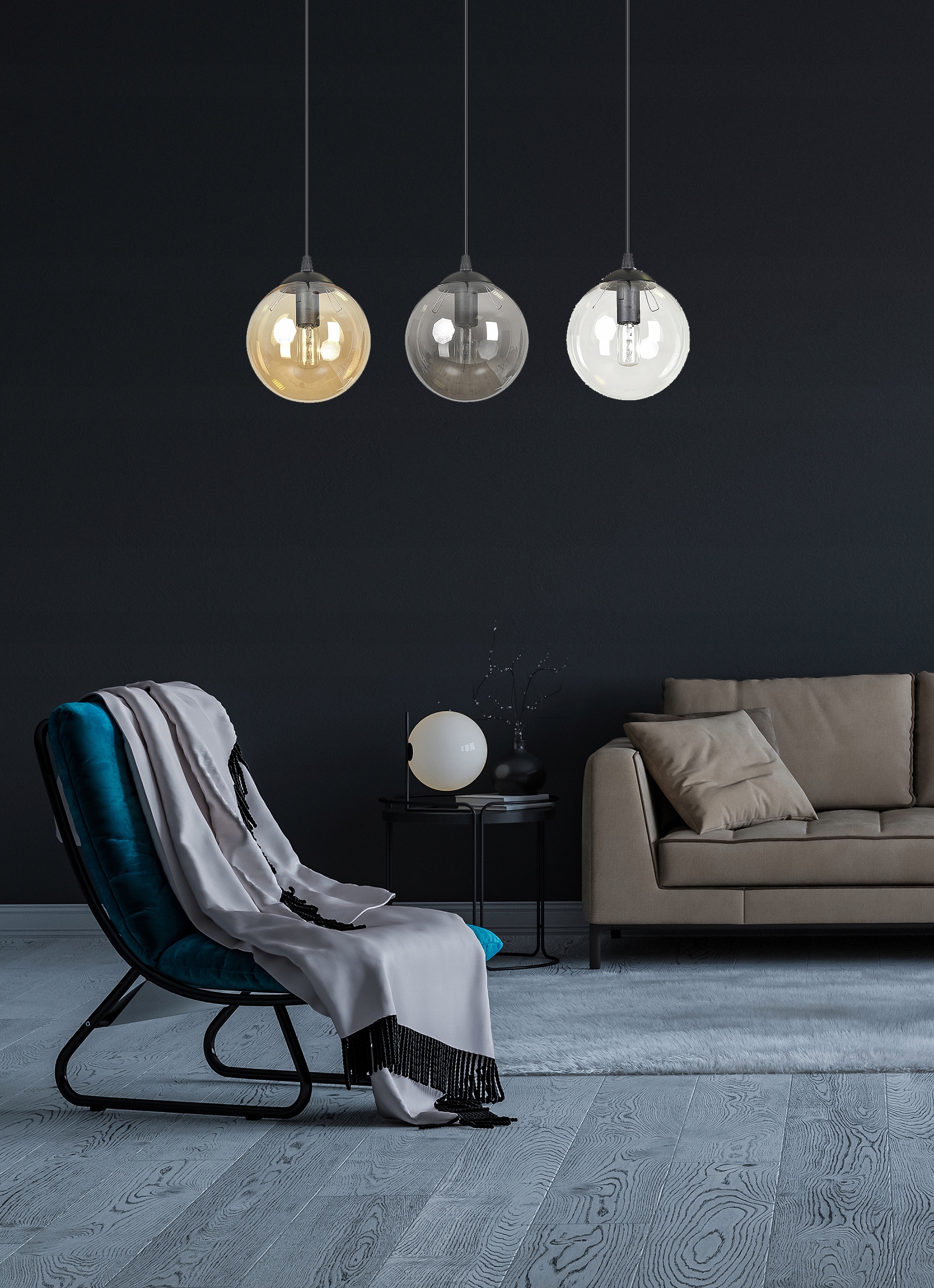 LAMPA WISZĄCA PLAFON PAJĄK KLOSZE KULE ŻYRANDOL Kolekcja Gigi