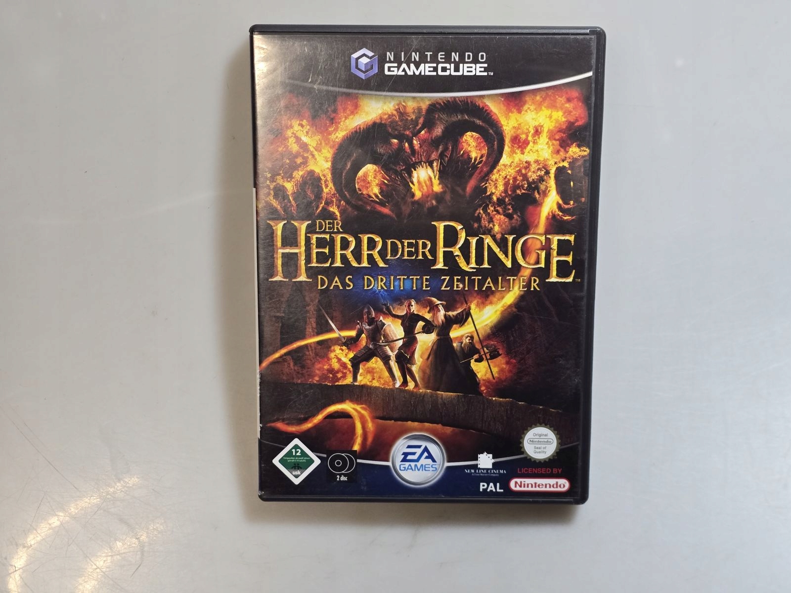 THE LORD OF THE RINGS THE THIRD AGE NINTENDO GAMECUBE