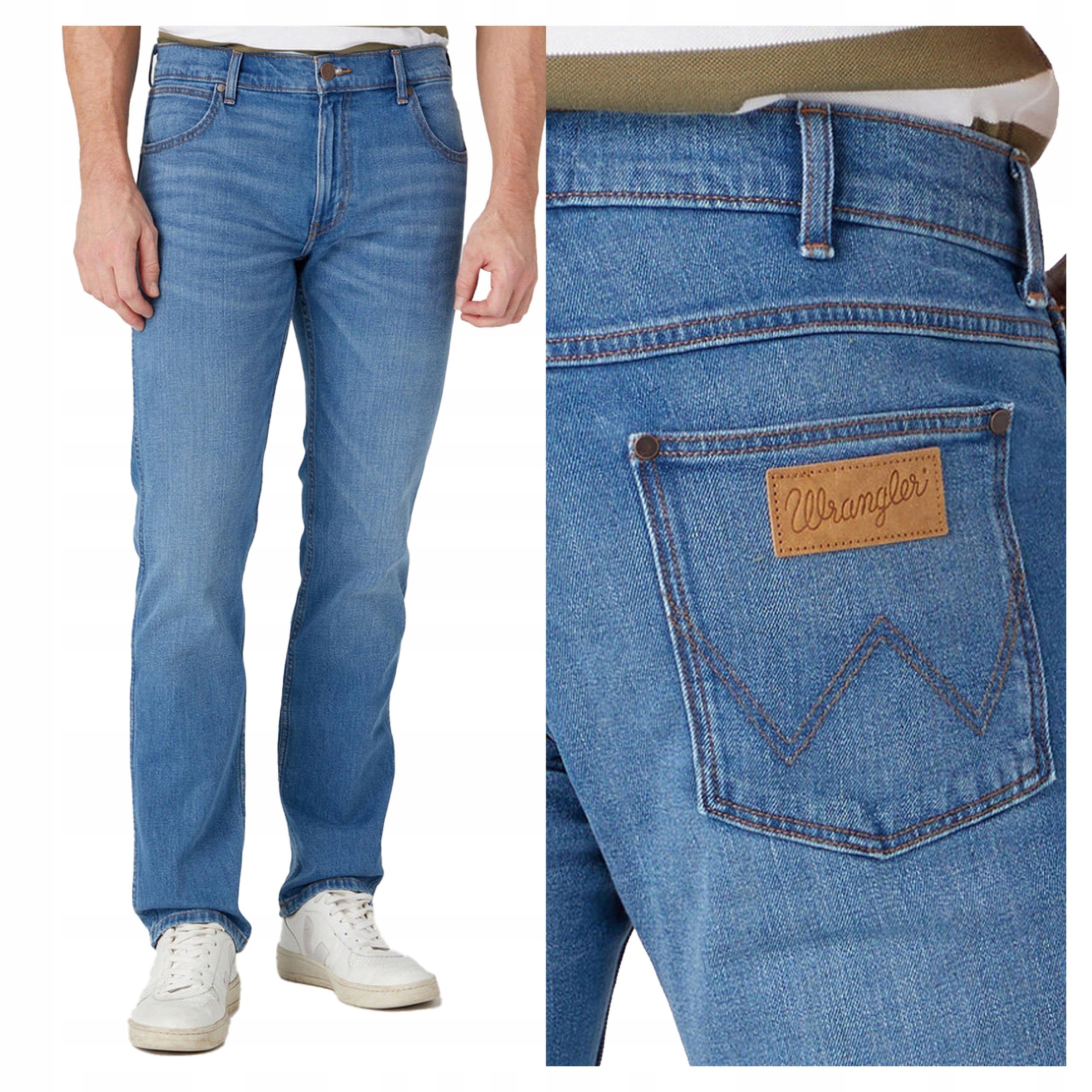 Wrangler Greensboro Pánské Džíny Kalhoty W36 L34