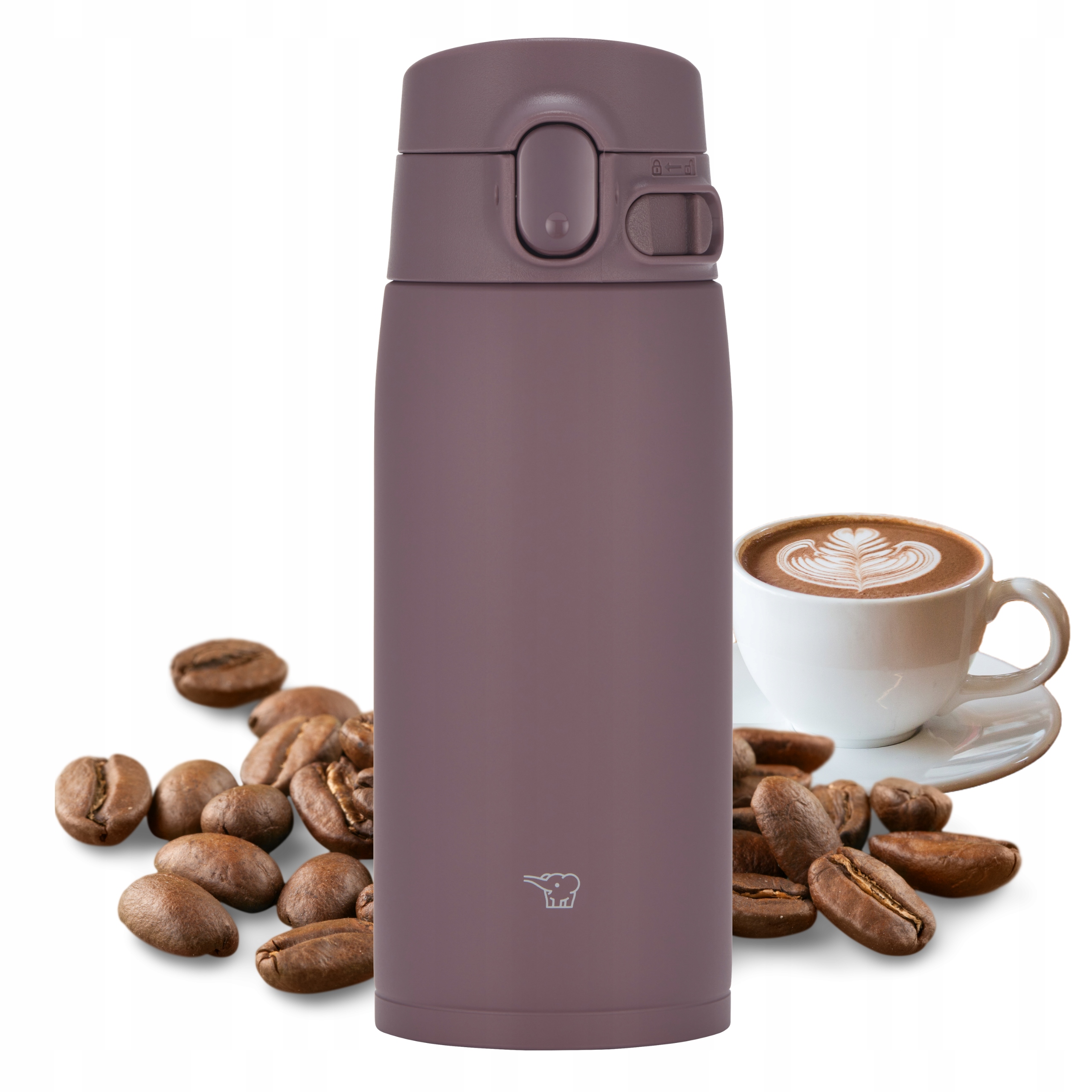 Termohrnek Zojirushi SM-VH48-VM 480 ml, švestková termoska na kávu/čaj