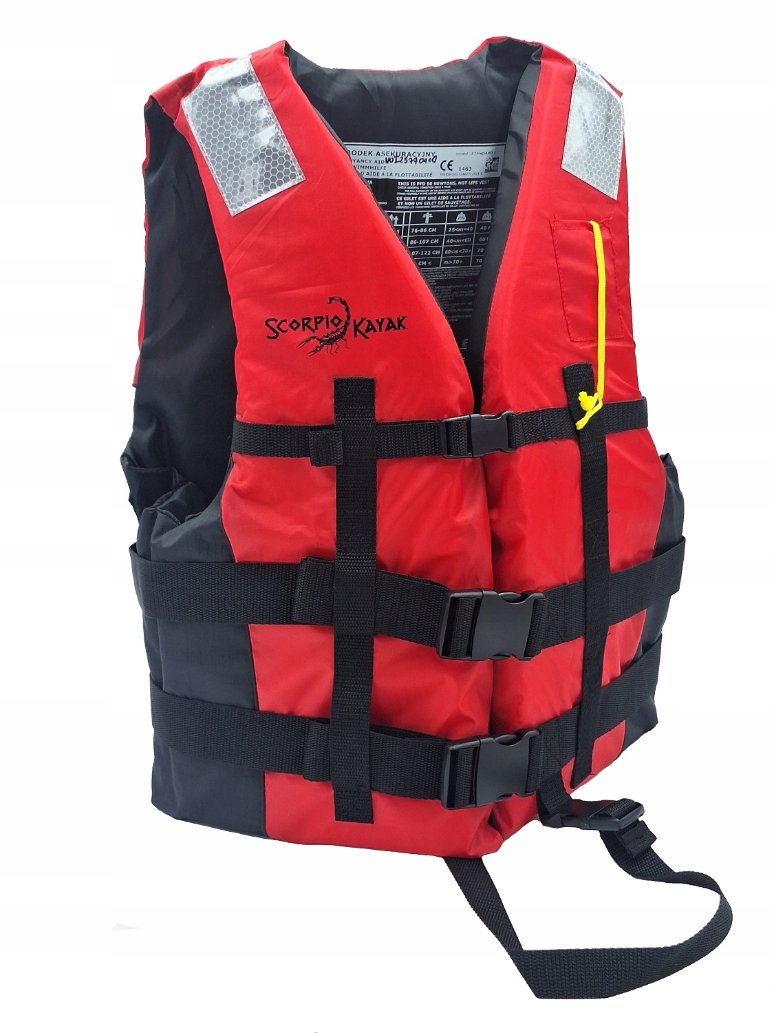 Kapok Kamizelka Asekuracyjna Na Kajak Deskę Sup Łódź Ponton Skuter L/XL 70N