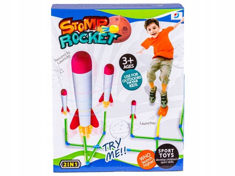 Odpaľovacie zariadenie Penové rakety, Stomp Rocket