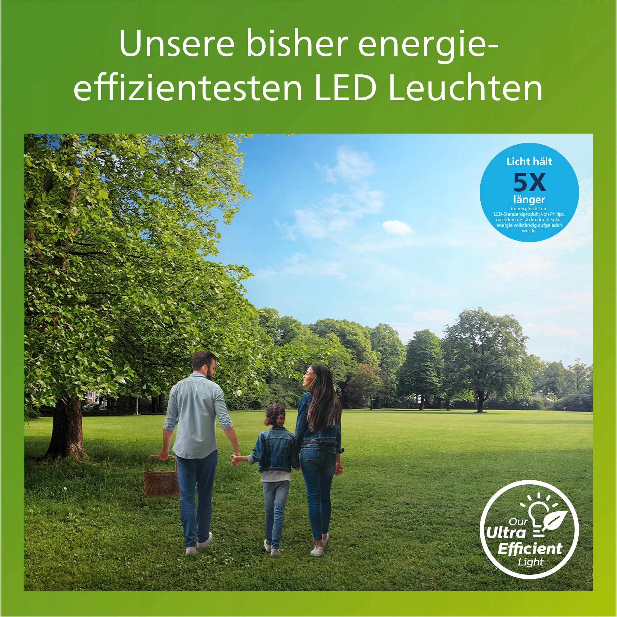 PHILIPS Tylus Lampa Solarna Z Czujnikiem Zewnętrzna Biała 3000K 1000lm — miniatura 5