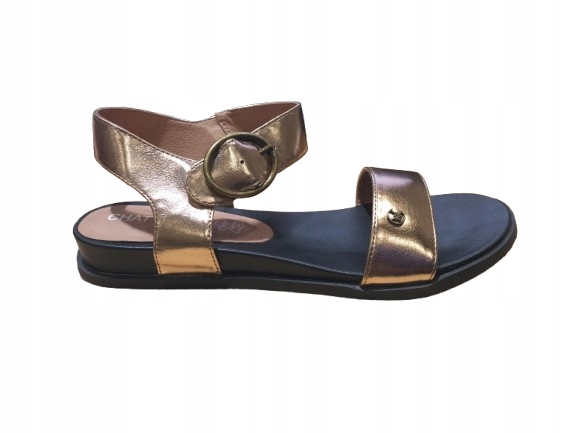Chattawak Zlaté Klasické Dámské Sandály Na Léto 41 J3A