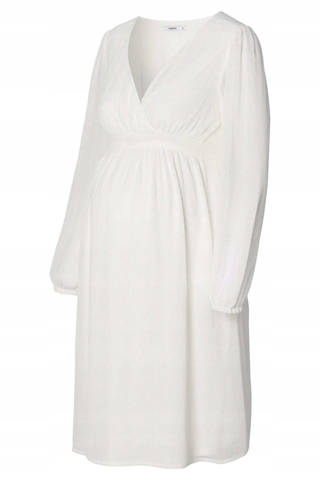 Noppies mateřské Šaty Jaya off white L