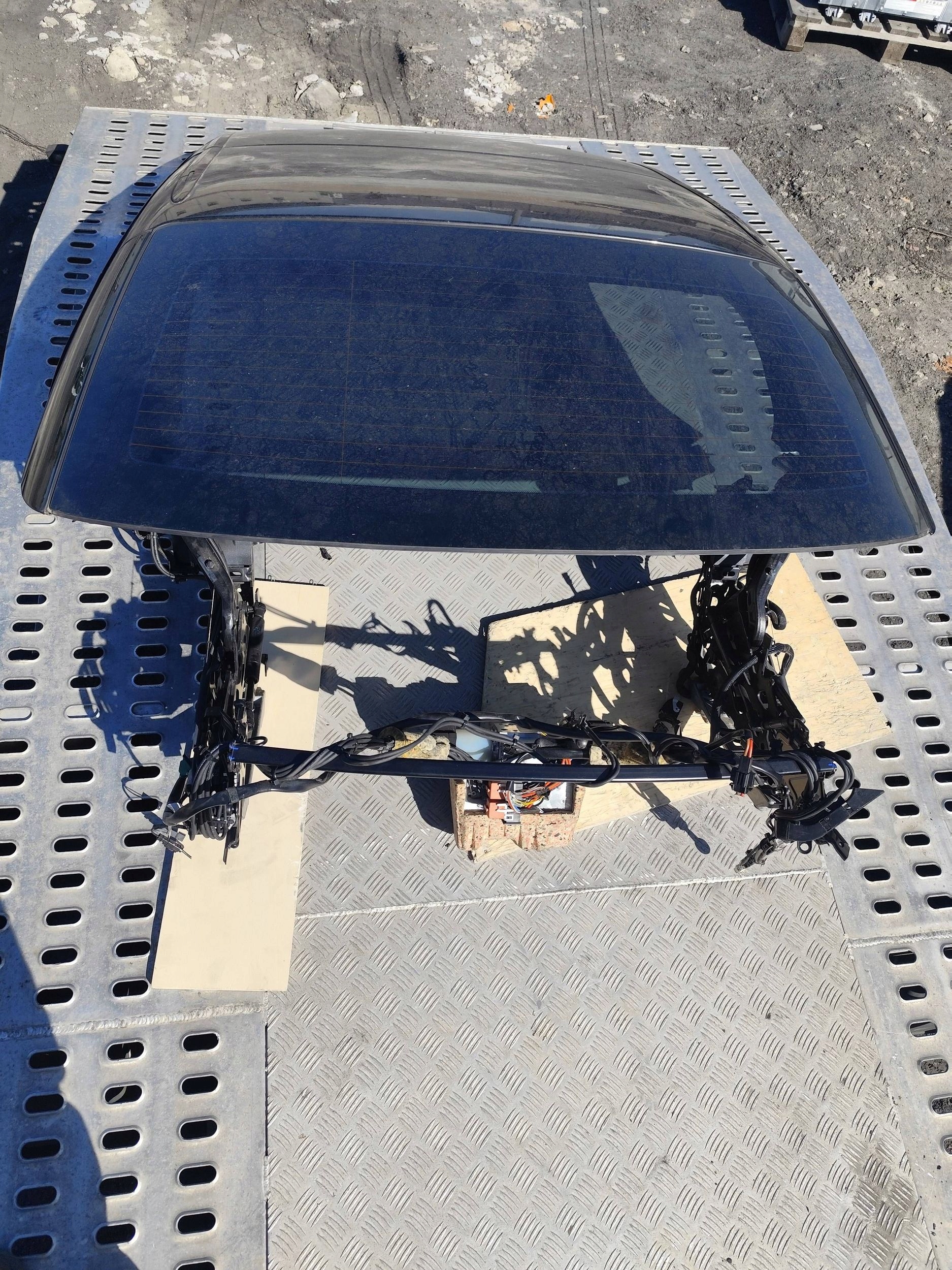 BMW E93 CABRIO dach komplet DEMONTAZ