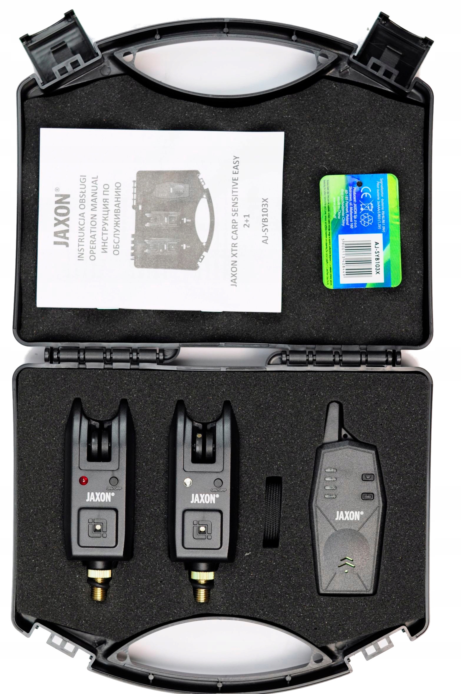 2 Sygnalizatory + Centralka XTR CARP Zestaw JAXON Marka Jaxon