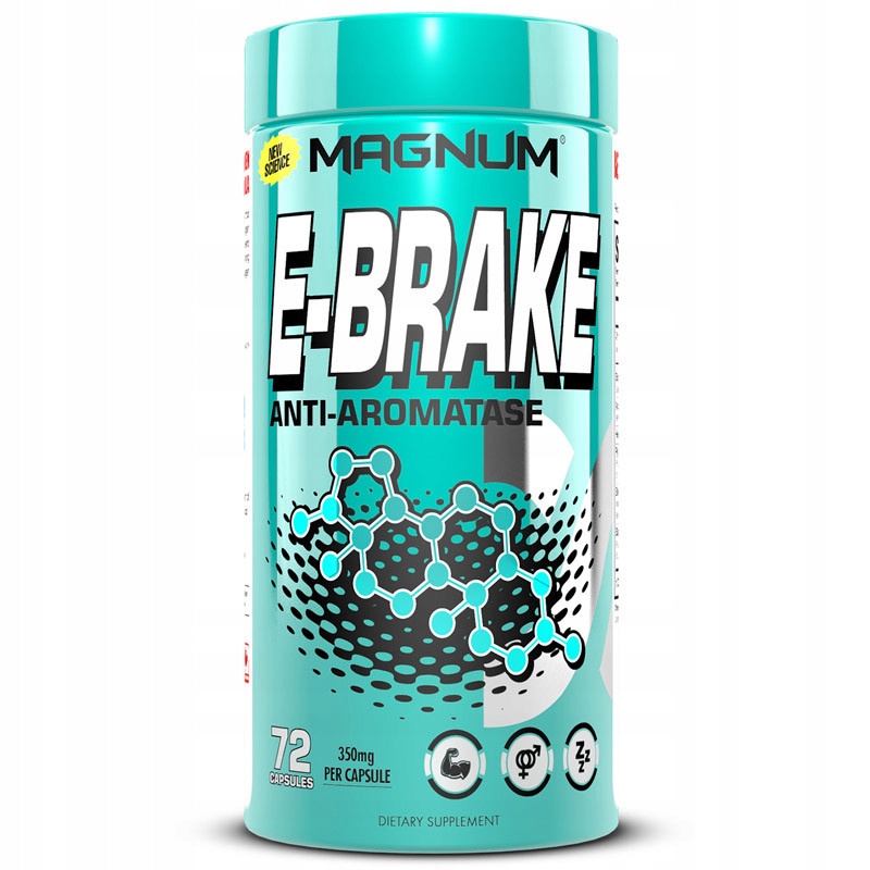 MAGNUM E-Brake 72 kaps BLOKER ESTROGENU Wzrost testosteronu Masa — 4