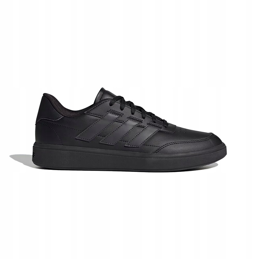 Sportovní boty adidas Courtblock pánské černé kožené tenisky vel
