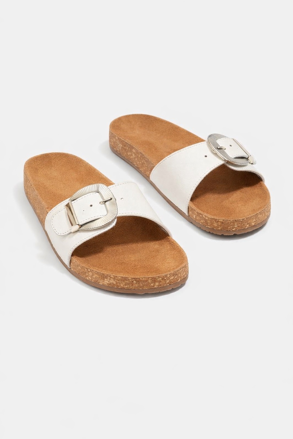 Bílé Nazouváky S Ozdobnou Sponou 38 1I4A