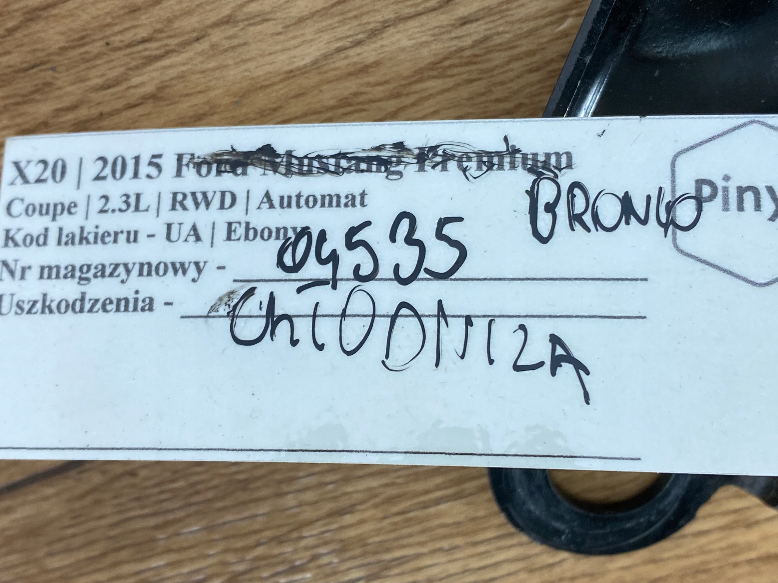 bracket holder Ford Bronco Sport 2020+ USA