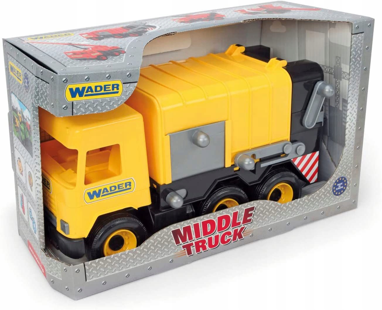 

Middle Truck Śmieciarka Żółta