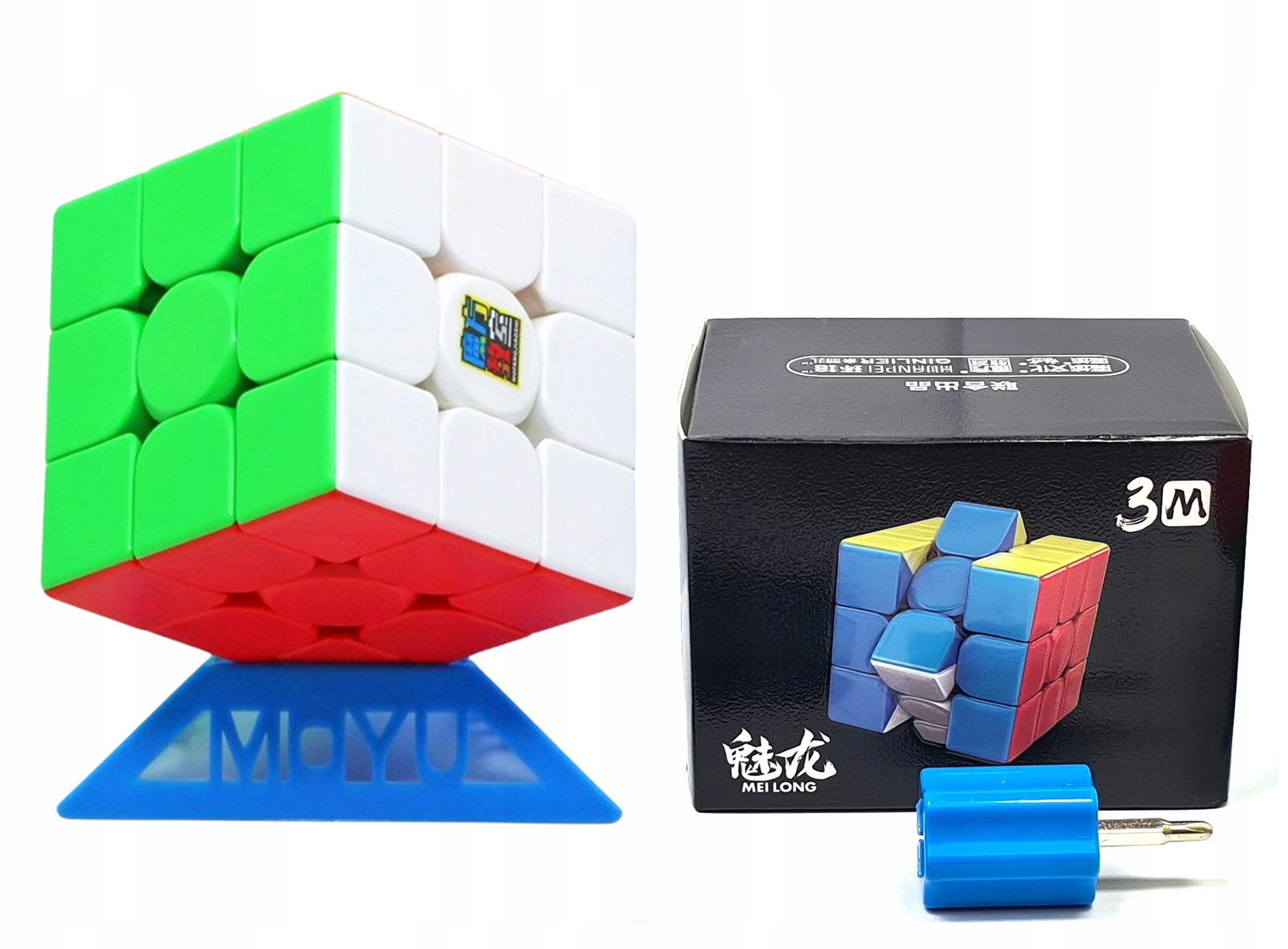 KOSTKA MOYU MEILONG 3M 3x3x3 MAGNETYCZNA PODSTAWKA