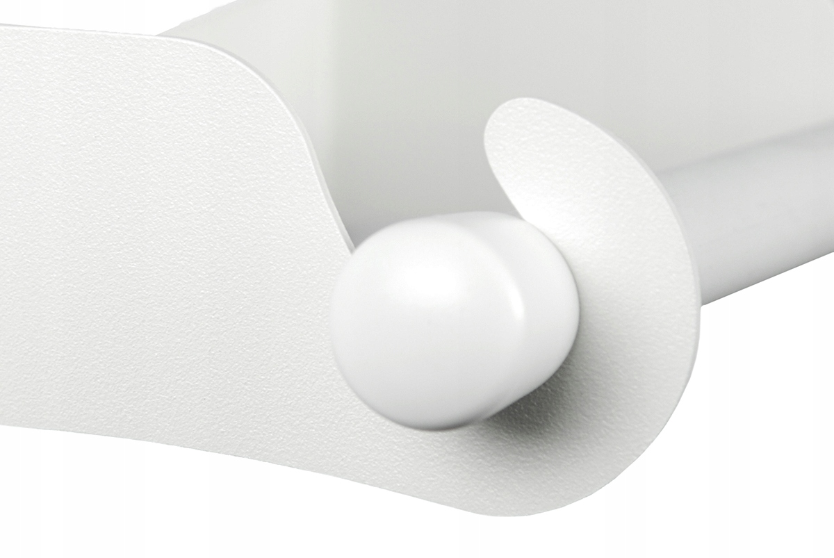 UCHWYT WIESZAK NA RĘCZNIK PAPIEROWY STAL 2w1 Biały Marka EpizoDar