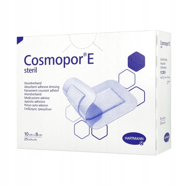 

Cosmopor E jałowy opatrunek 10 cm x 8 cm x 1 szt
