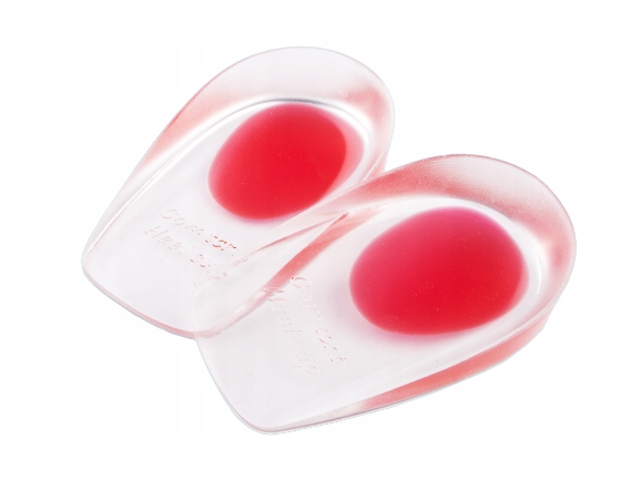 

Podpiętki silikonowe na ostrogi piętowe (damskie)