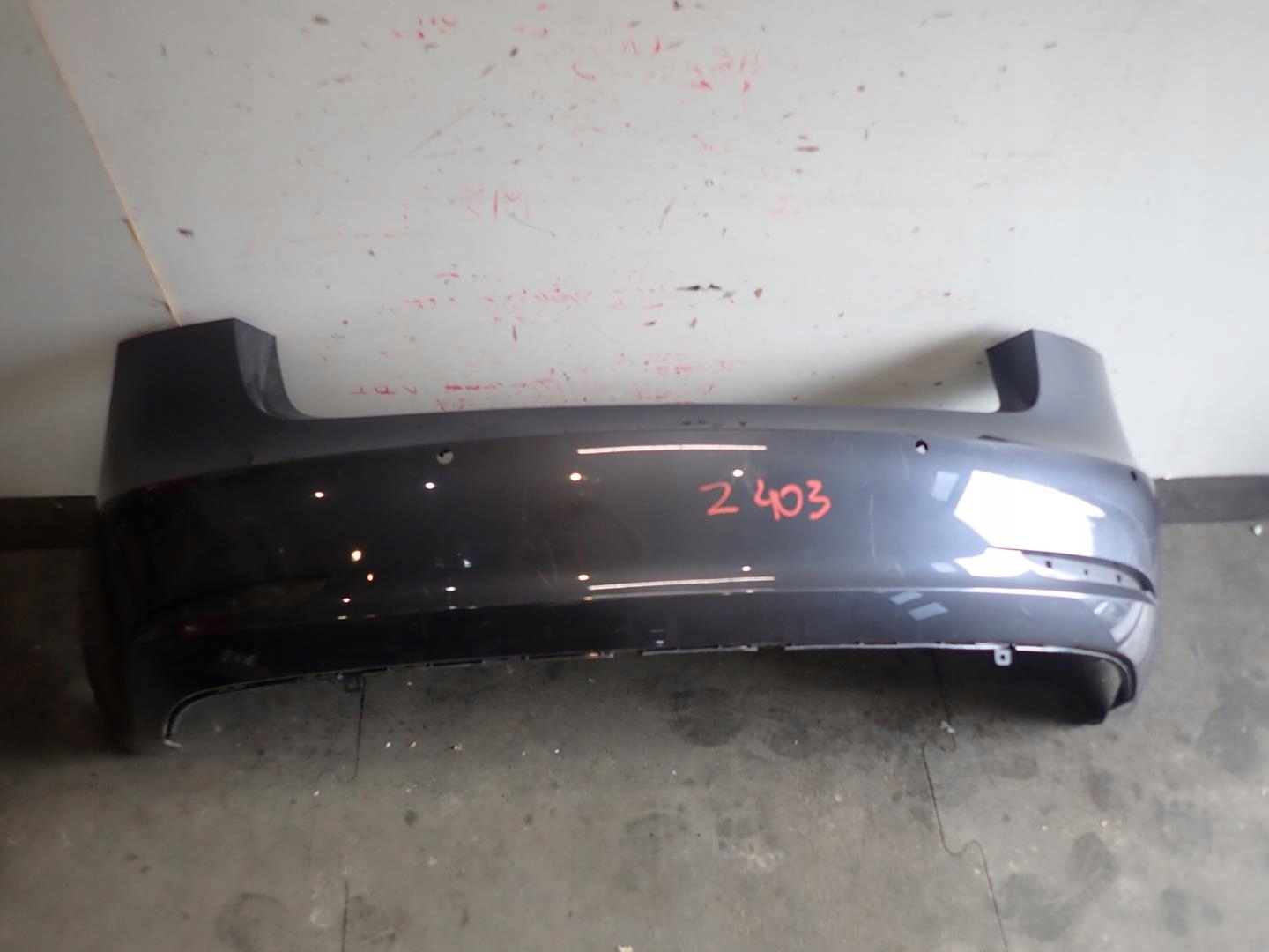 bumper rear part rear TESLA 3 2017