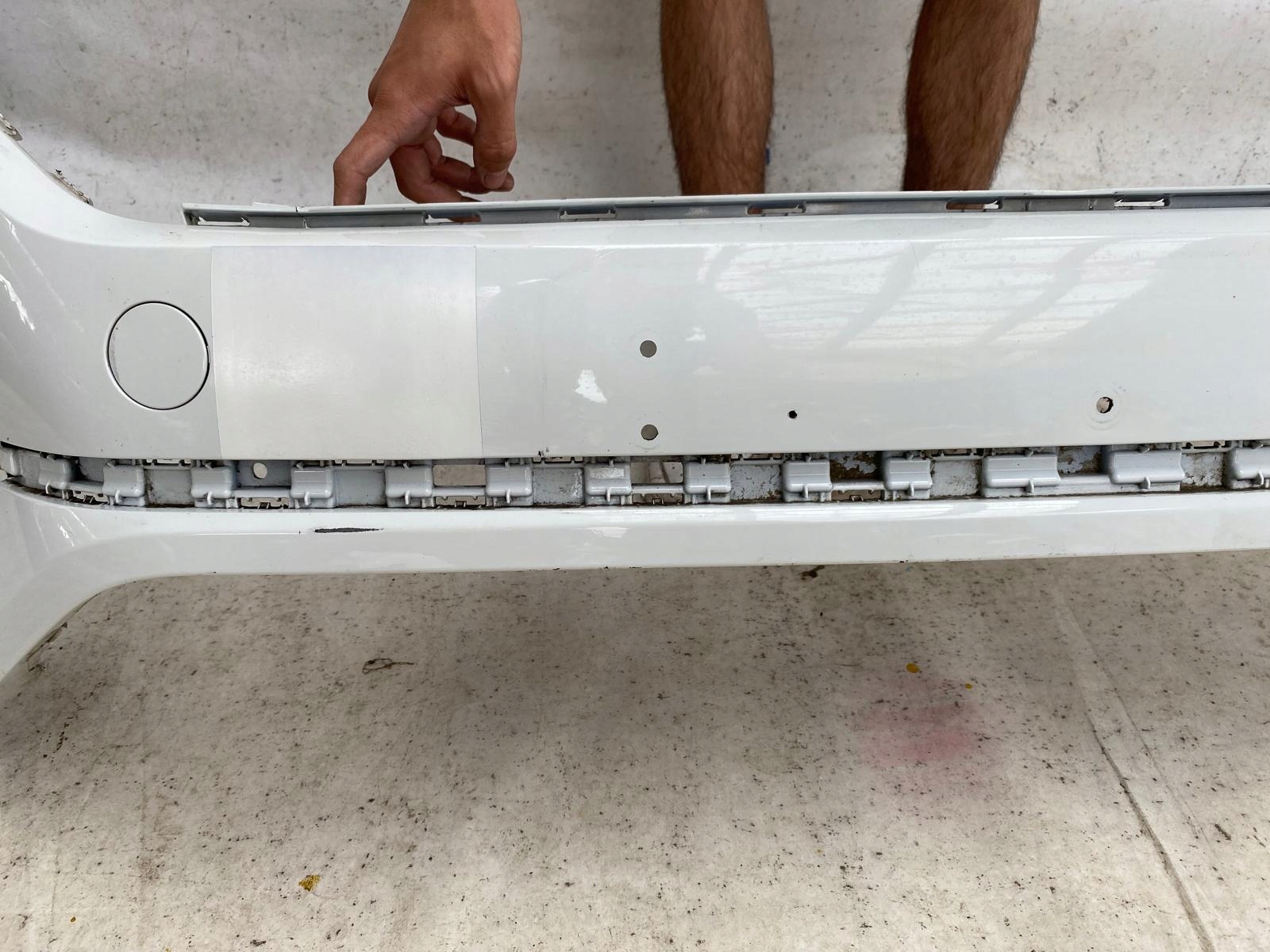 VW TOUAREG III 760 18- bumper front front 760807221E