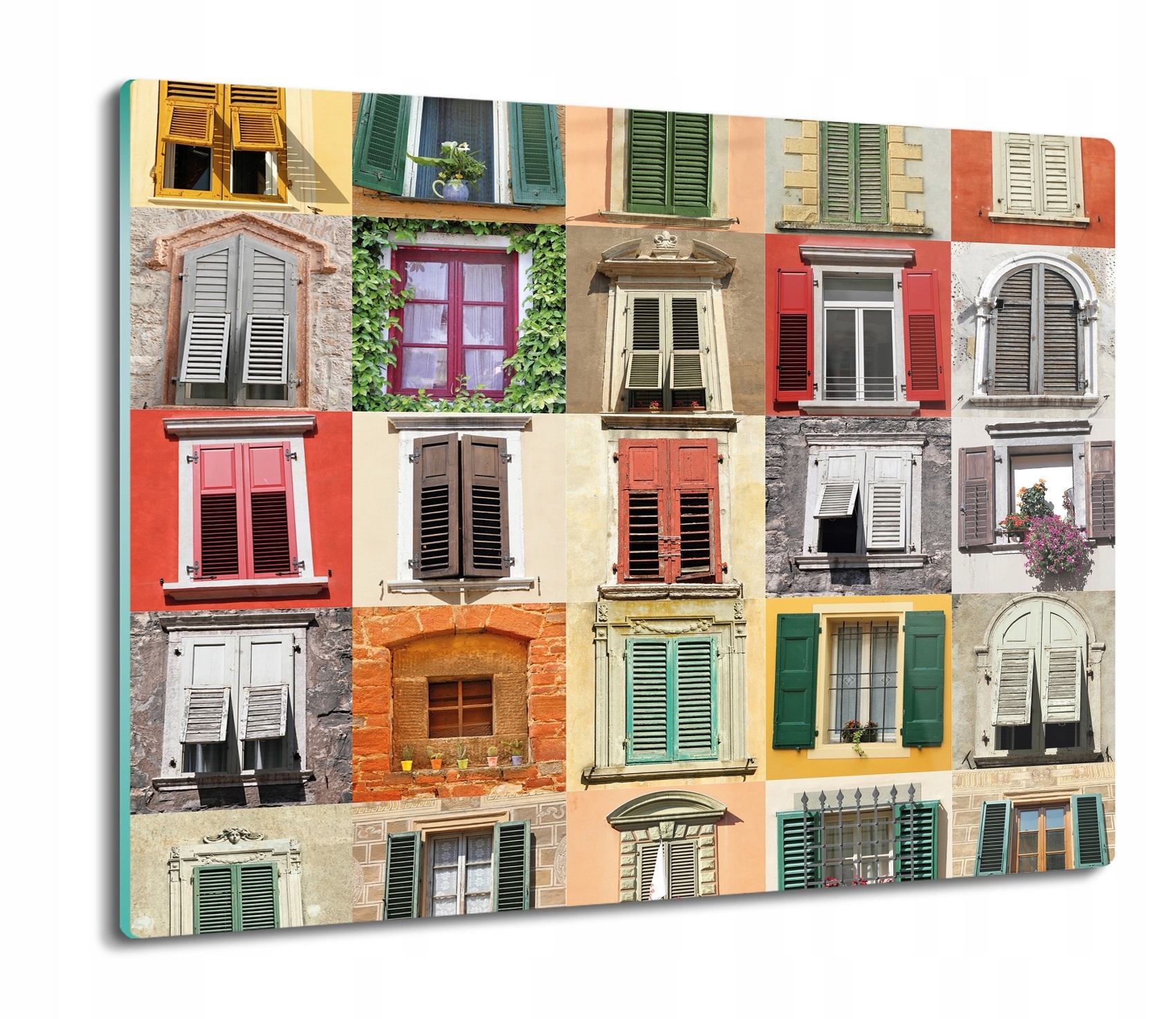 

Okna style kolaż 60x52 deska nowoczesna do kuchni