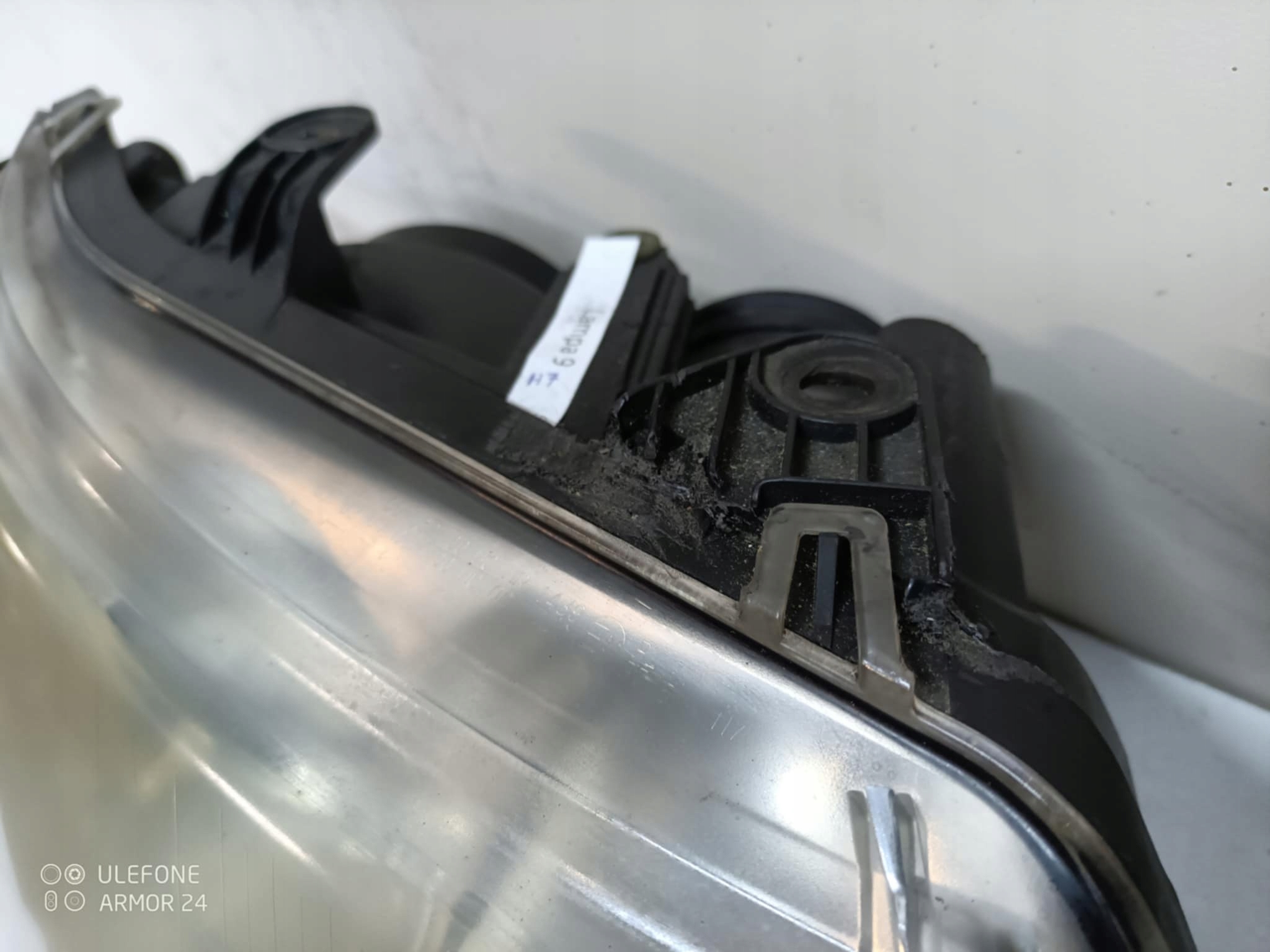 REFLEKTOR light right right front SAAB 93 9-3 II H7 PRZEDLIFT 02-07