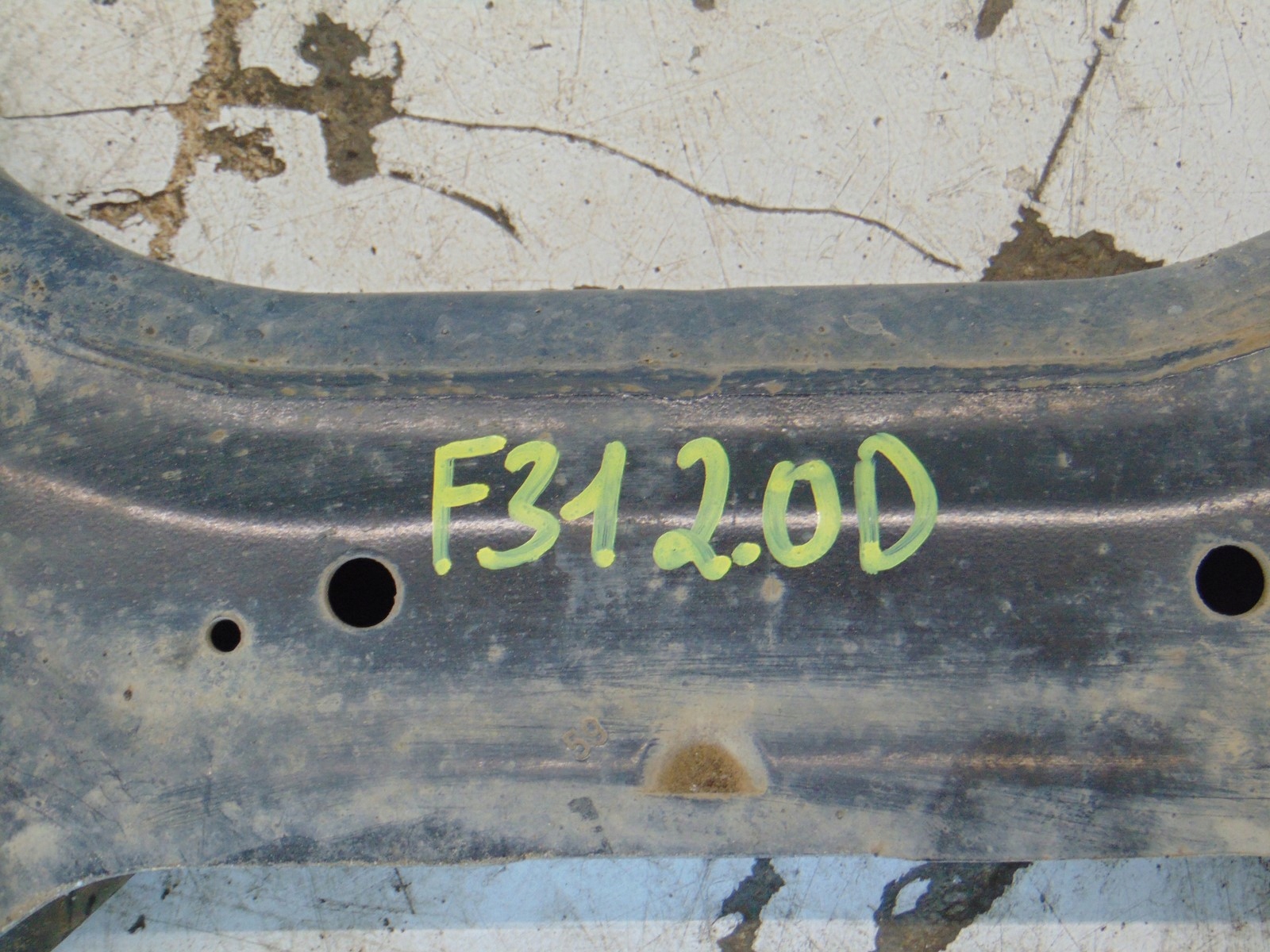axle beam subframe axle beam front BMW F31 F30 2.0 D