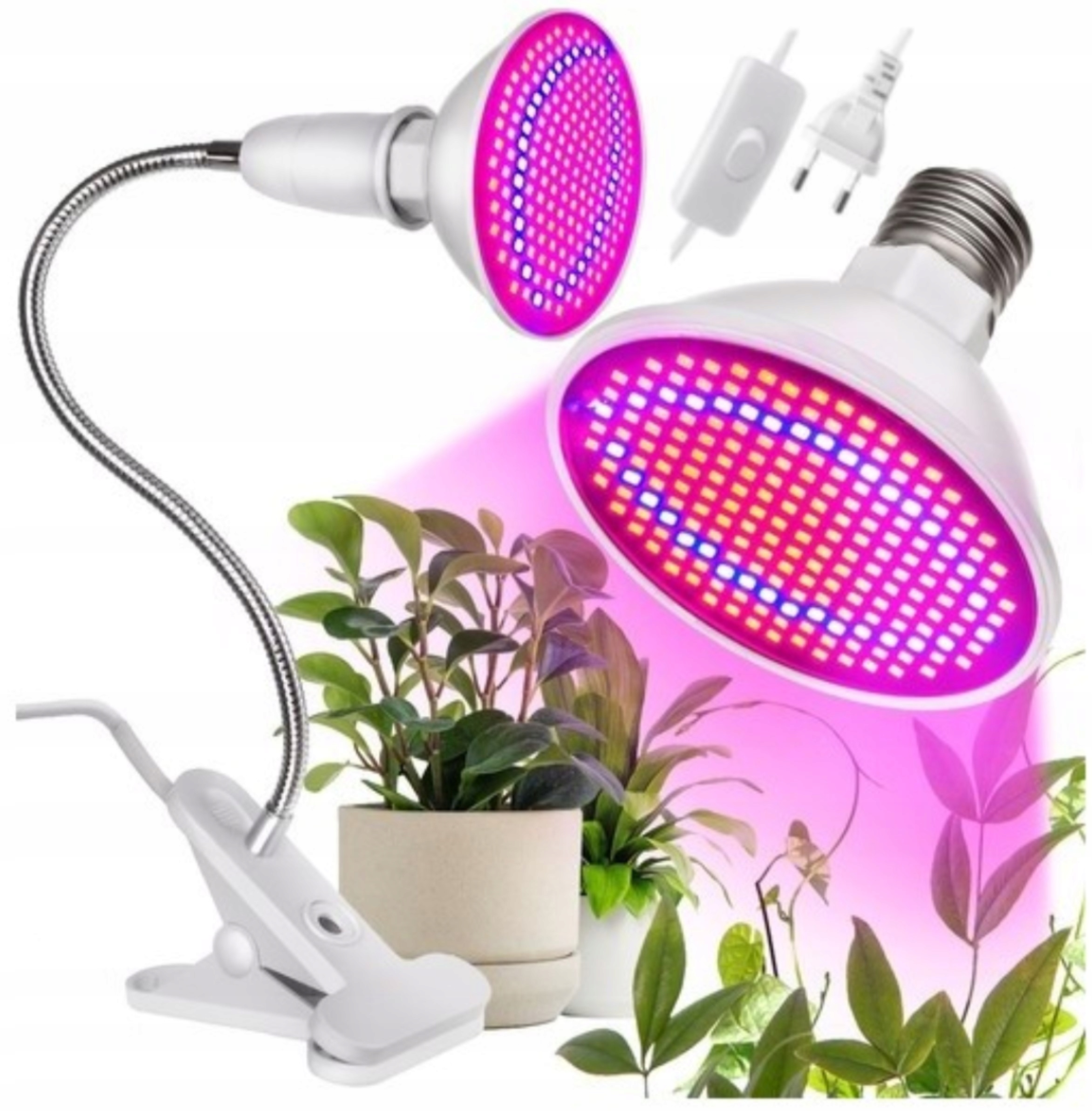 

Lampa Panel 200 Led Do Uprawy Roślin 20W Wzrostu
