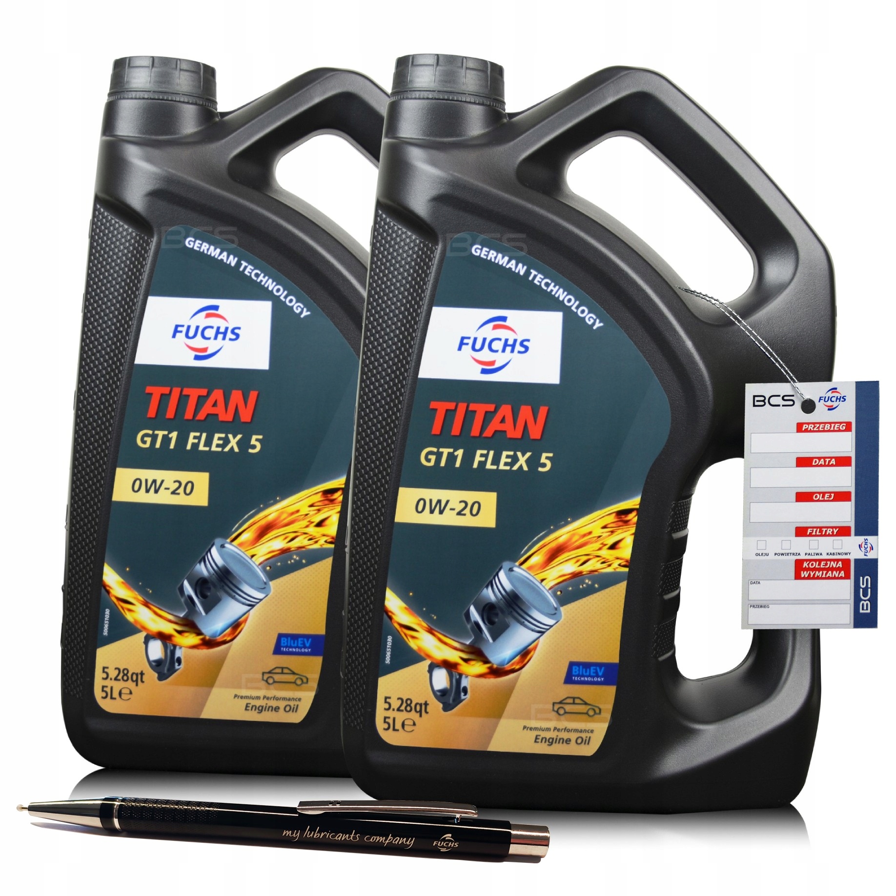10 Litrów Fuchs Titan GT1 Flex 5 0W20 Olej Silnikowy 10L