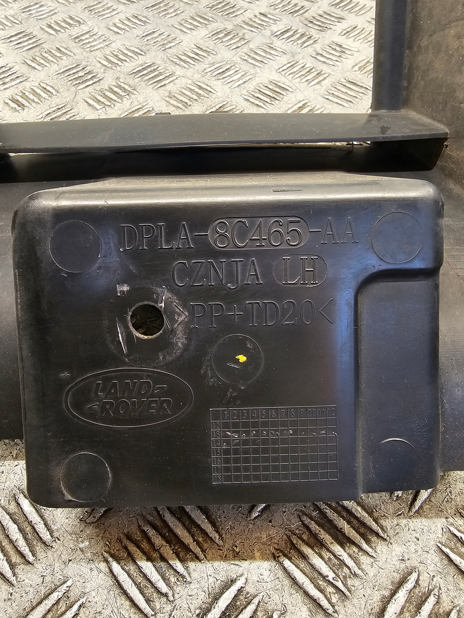 intake air steering wheel, left RANGE ROVER SPORT II 2 L494 DPLA-8C465-AA