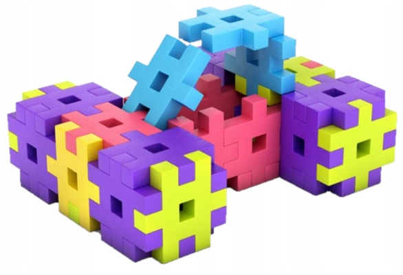 KLOCKI KONSTRUKCYJNE Wafle MELI Basic 150 EL Kod producenta 50000