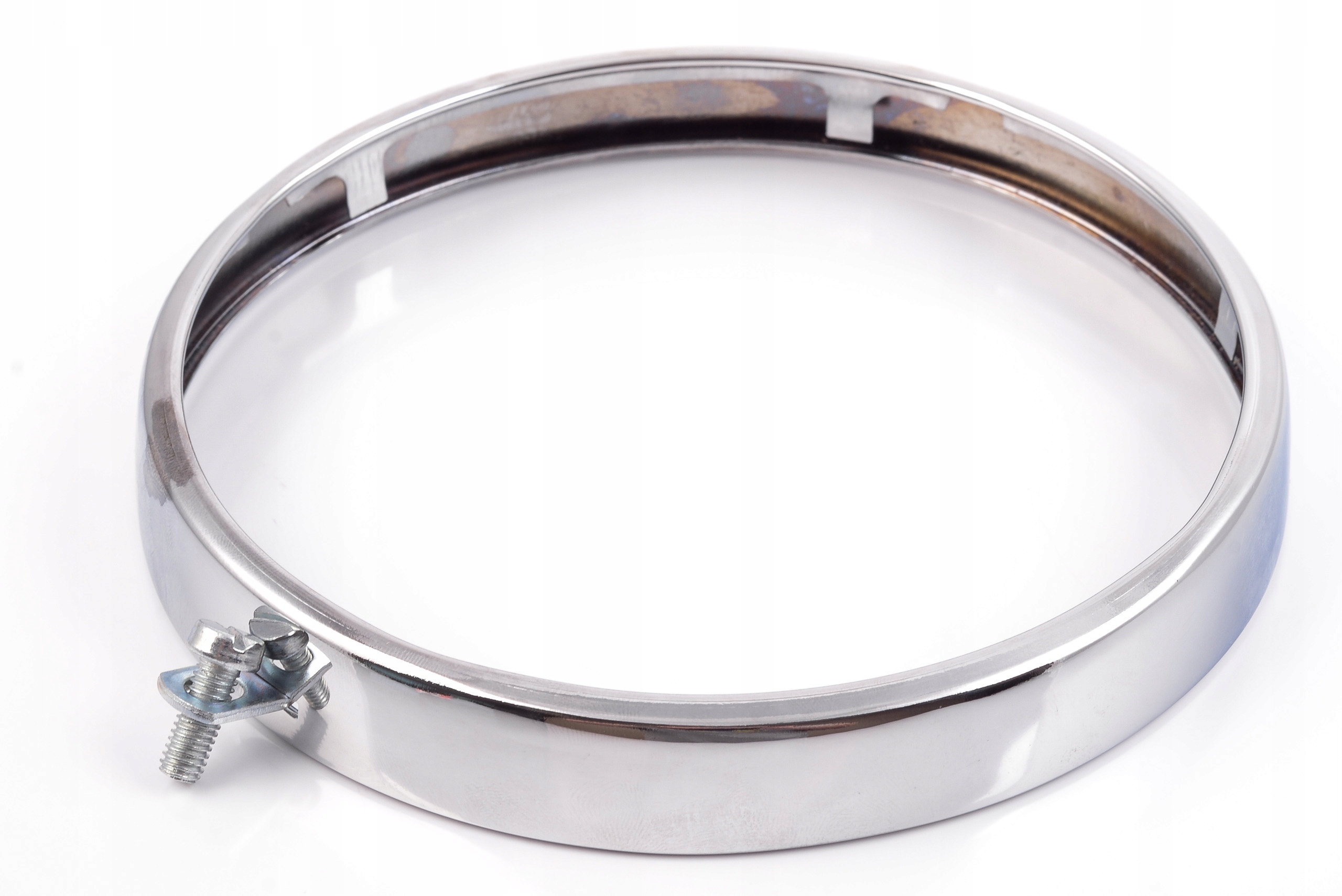 

Ramka reflektora lampy przedniej chrom Wsk 125 175