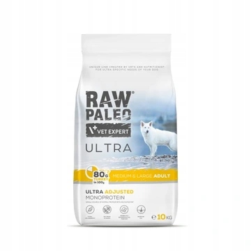 Levně Raw Paleo Ultra Krůta pro střední a velké dospělé psy 10 kg