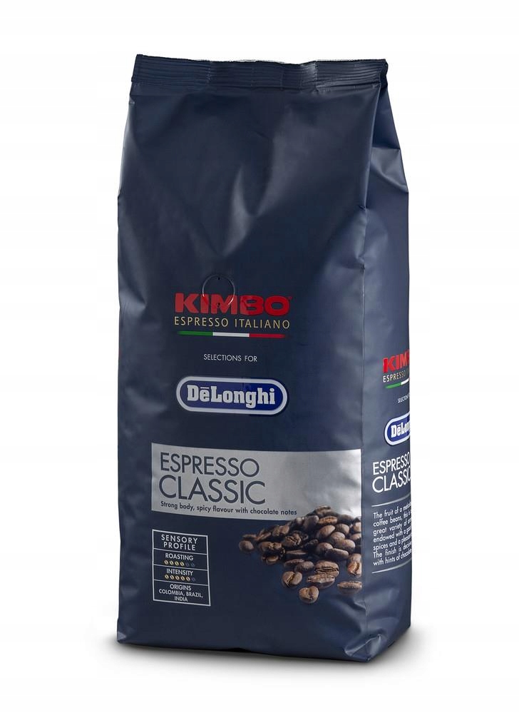 Kawa ziarnista mieszana Kimbo DeLonghi Espresso Classic 1000 g