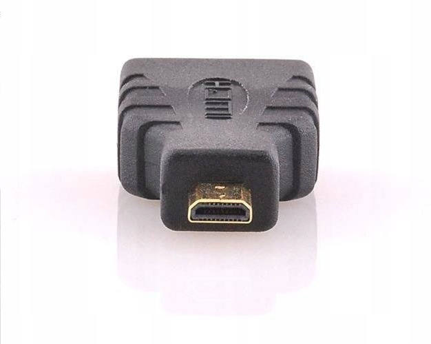 Adapter HDMI na Micro HDMI wtyki GOLD FULL HD Marka Inna