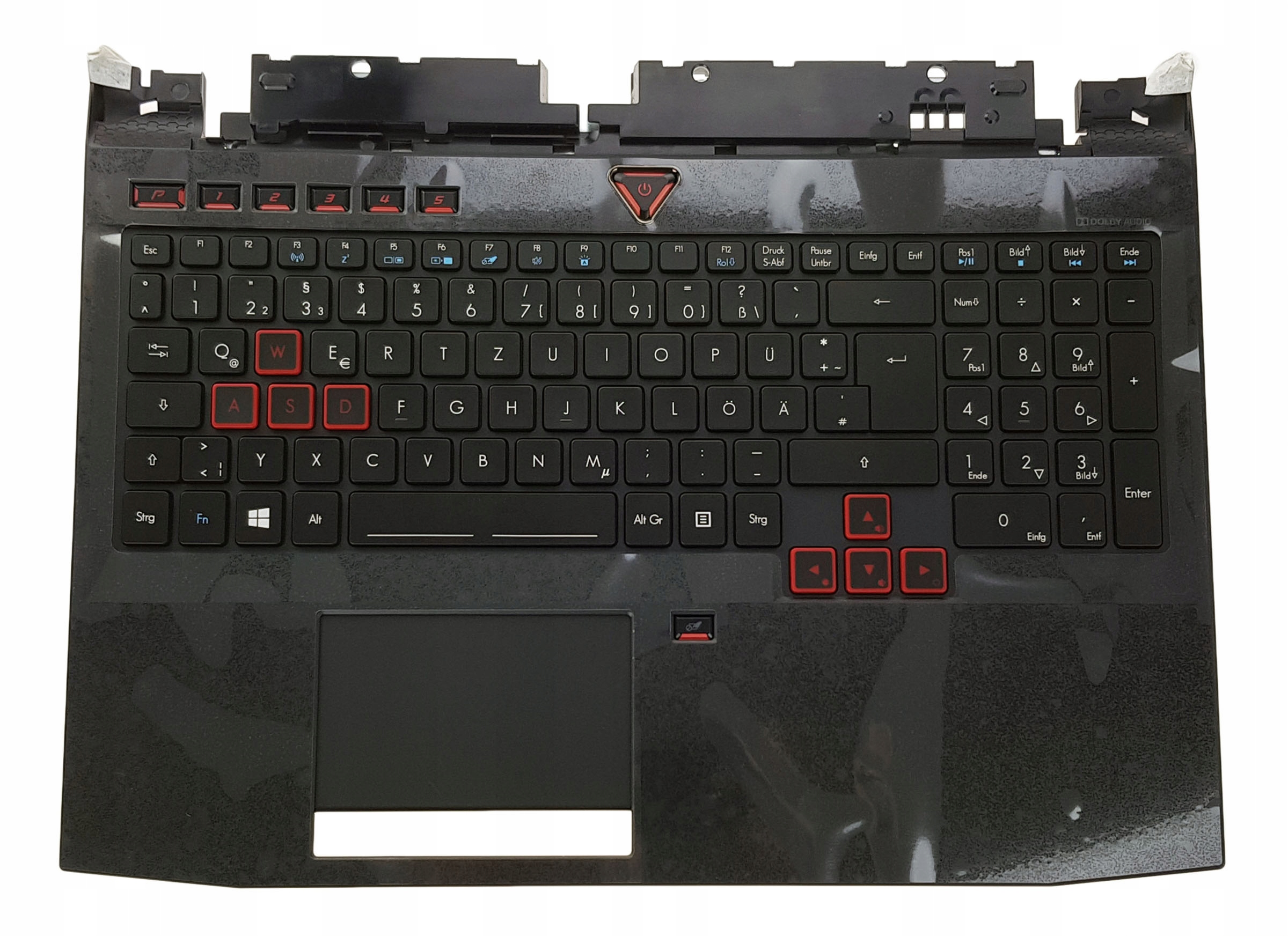 Nové Pouzdro Klávesnice Pro Notebook Acer Predator G9-591 Touchpad Německá