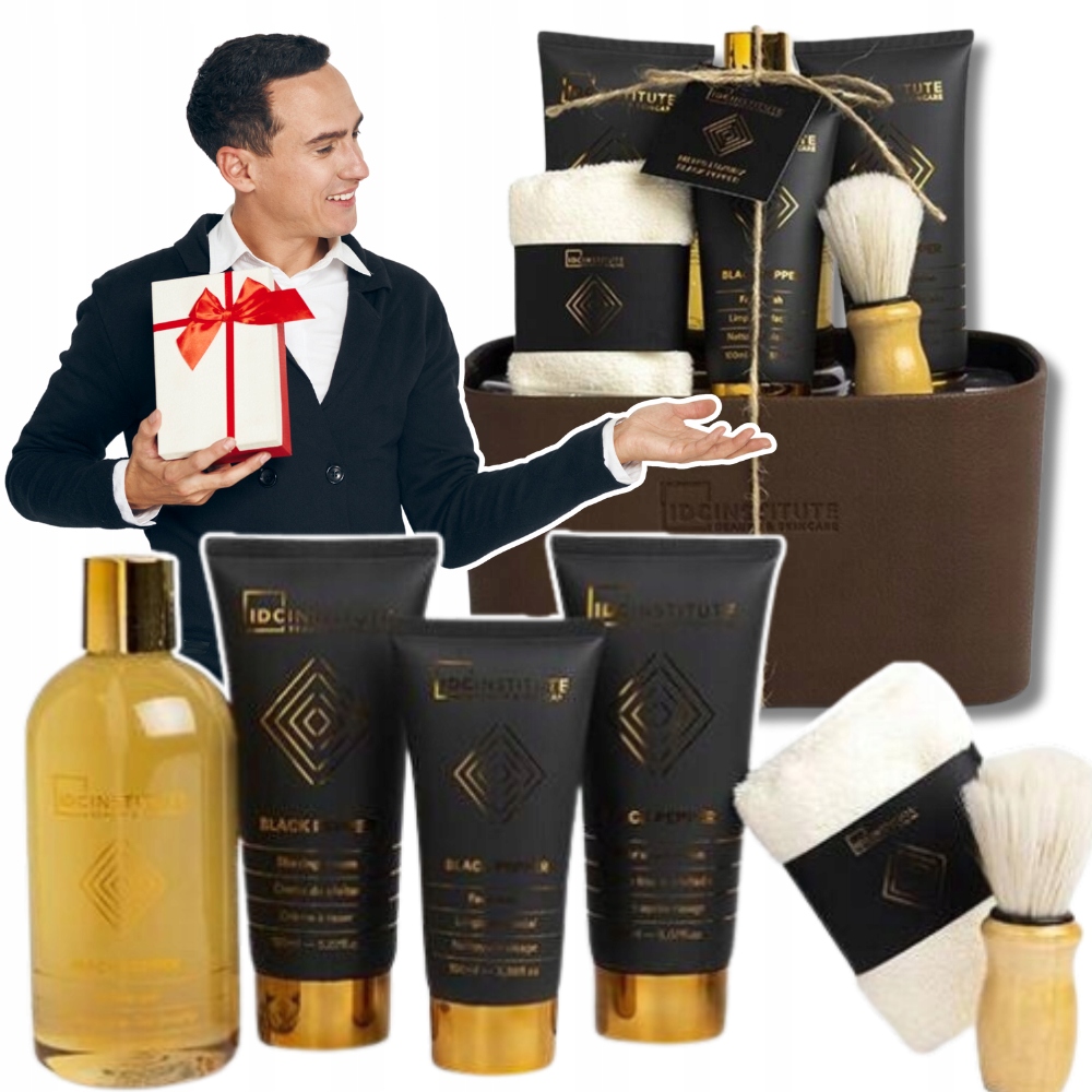 Luxusní Dárek Pro Muže Set Spa kosmetiky Košík na Vánoce