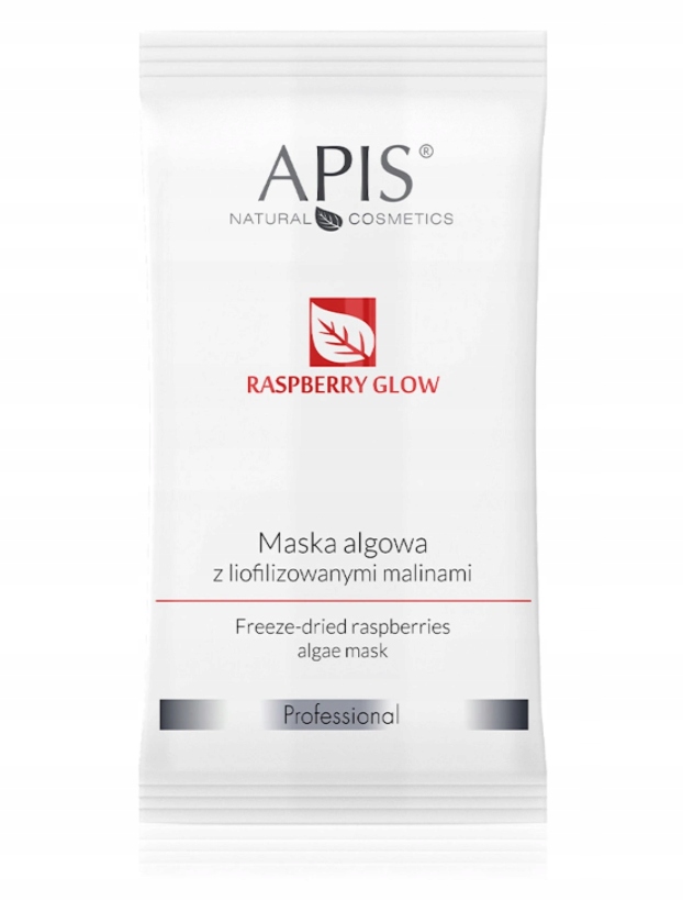 

Maska algowa z liofilizowanymi malinami 20g Apis