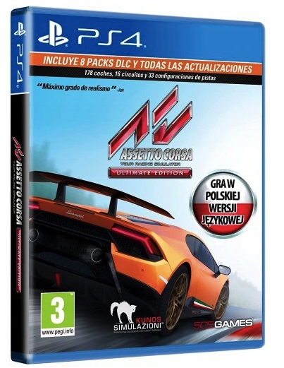 Assetto Corsa: Ultimate Edition PS4 Polskie Napisy