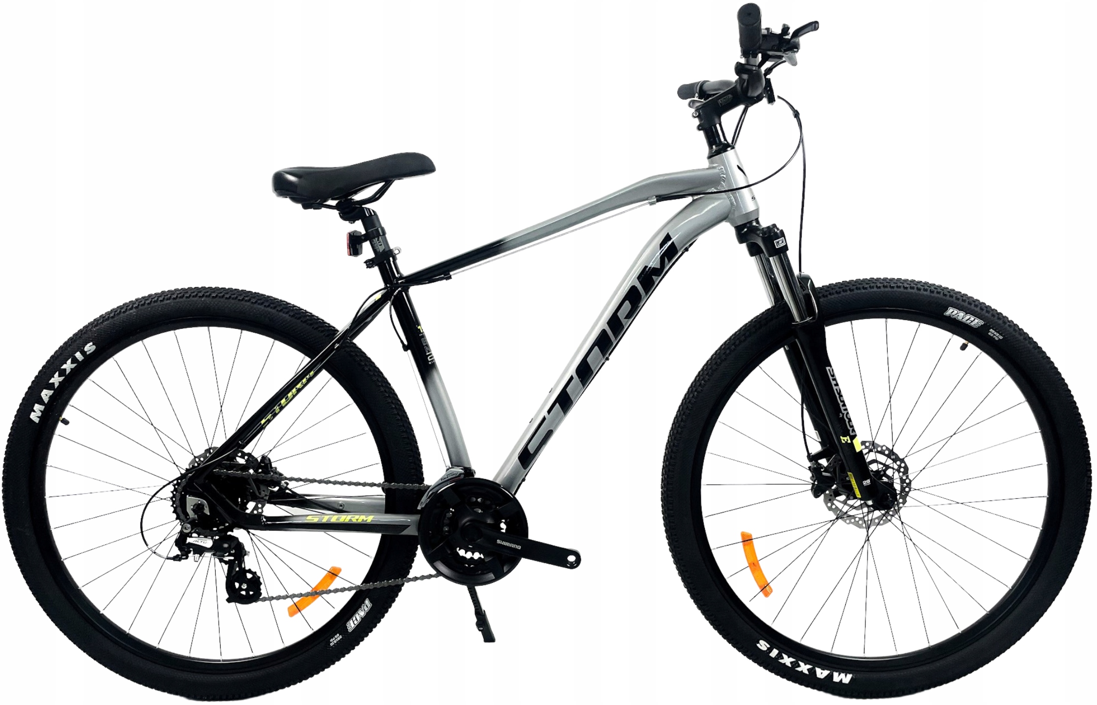 Rower Górski Mtb Storm Shark 2.0 rama 19 29 srebrny 2026