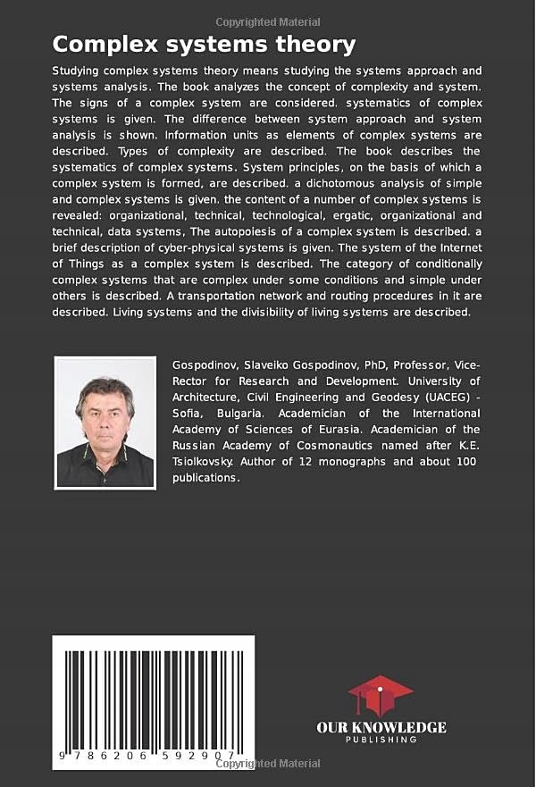 Gospodinov, Slaveiko Complex systems theory Język publikacji angielski